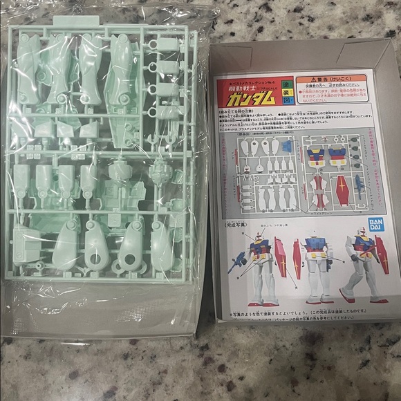 1/144 RX-78 GUNDAM (Old Kit Set) Bandai Plastic Model Kit - Picture 2 of 12